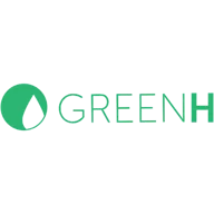 Logo with green "GREENH" text and a stylised water droplet.