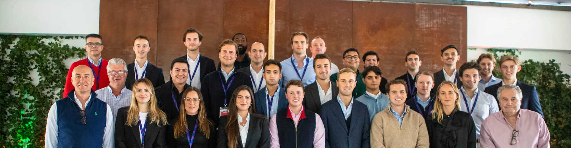 Group photo of a diverse gathering of professionals.