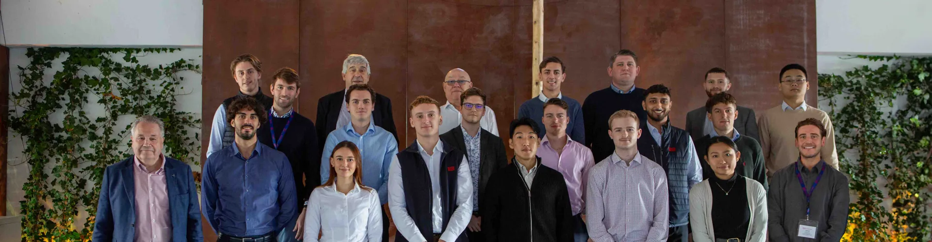 group photo of training course